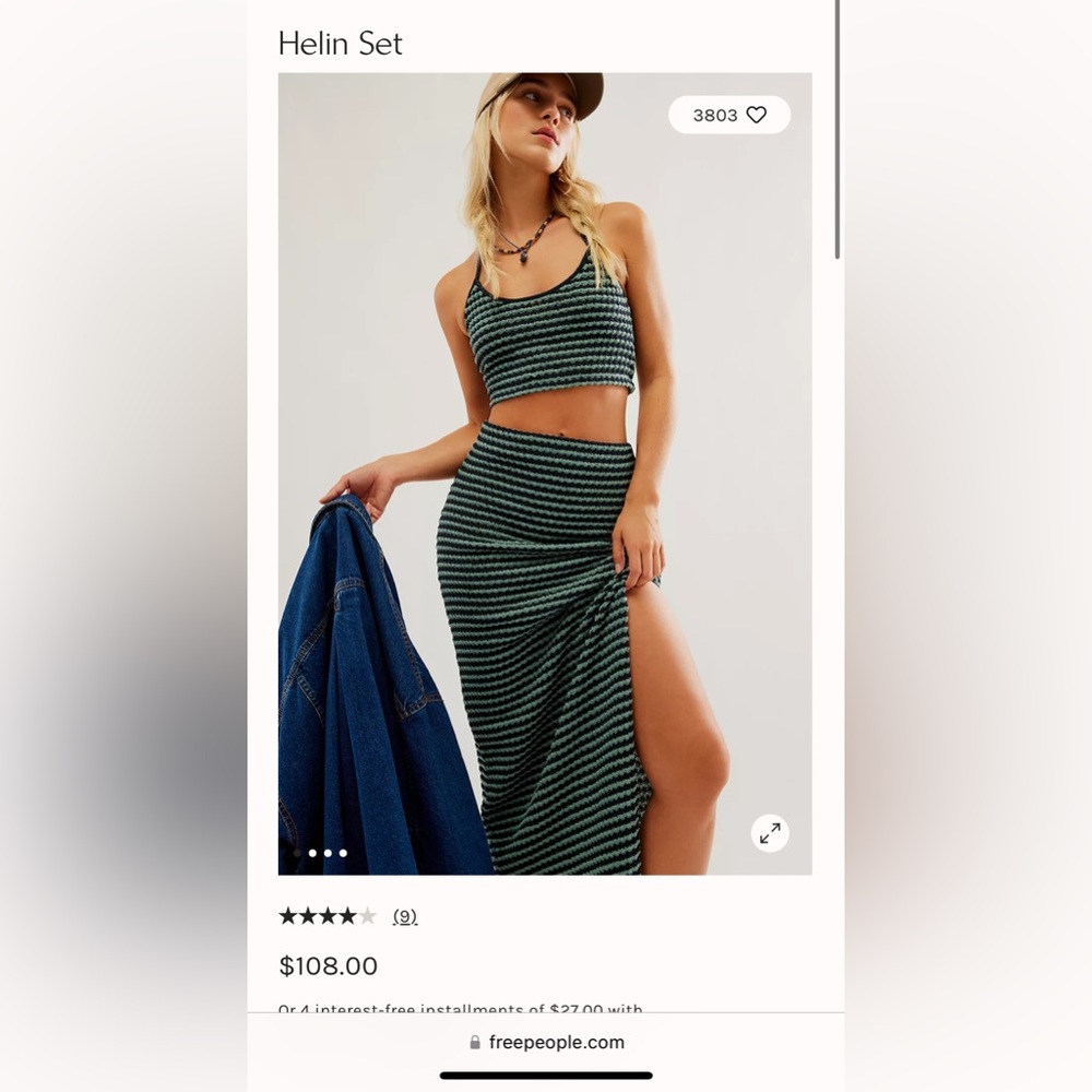 Free People Helin Set